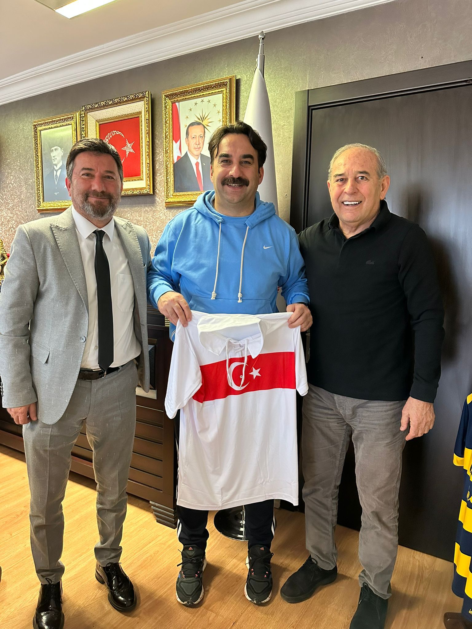 Gençlik ve Spor İl Müdürü Sn Mustafa Çelik'e Ziyaret 