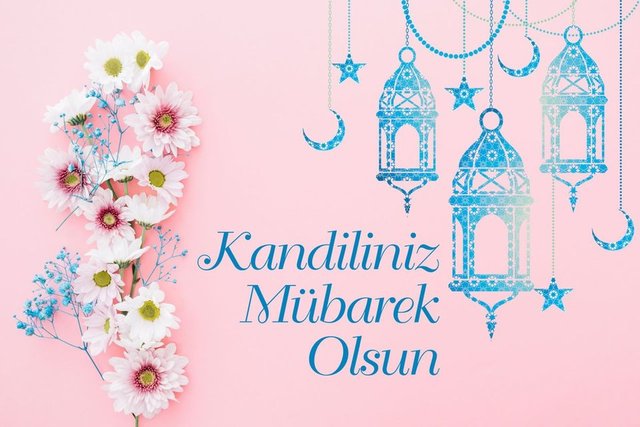 KANDİLİNİZ MÜBAREK OLSUN