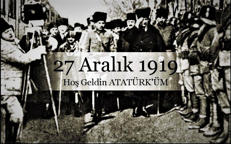 HOŞGELDİN ATATÜRK'ÜM