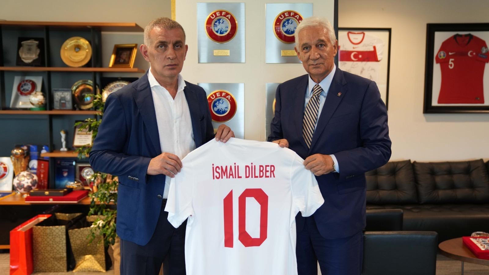 Genel Başkanımız İsmail Dilber'den İbrahim Hacıosmanoğlu'na Ziyaret